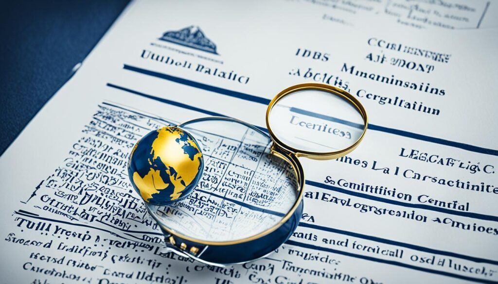 certified legal translations dubai