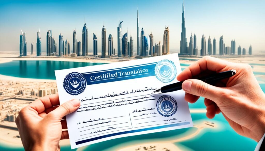 legal document translation dubai