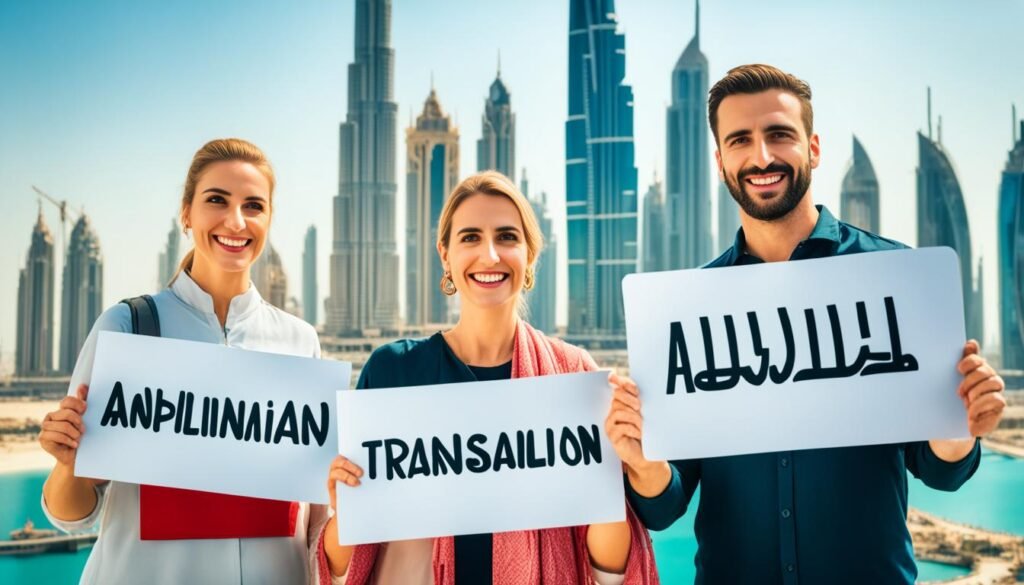 Translation services in Dubai